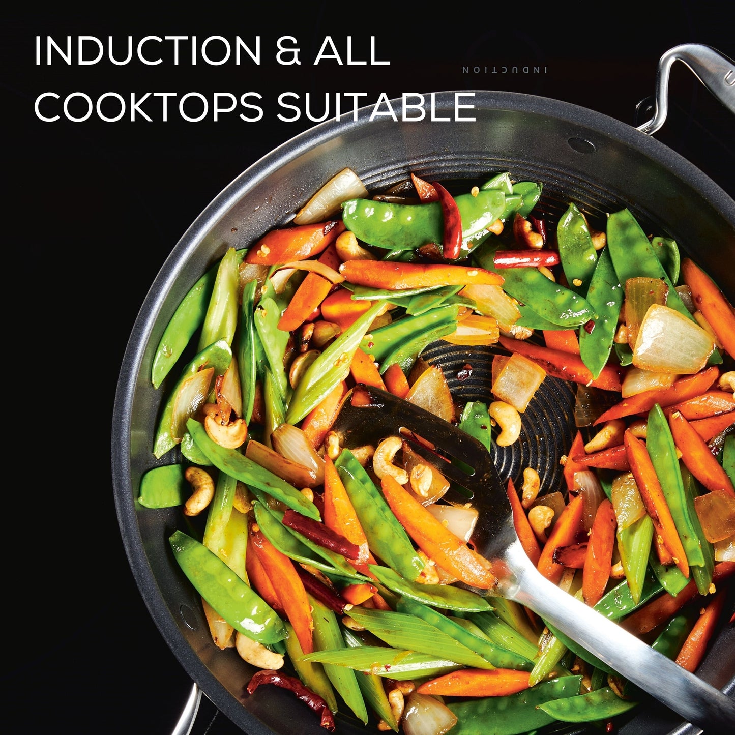 Circulon C-Series Hybrid Clad Stainless Steel Nonstick Induction 4 Piece Cookware Set