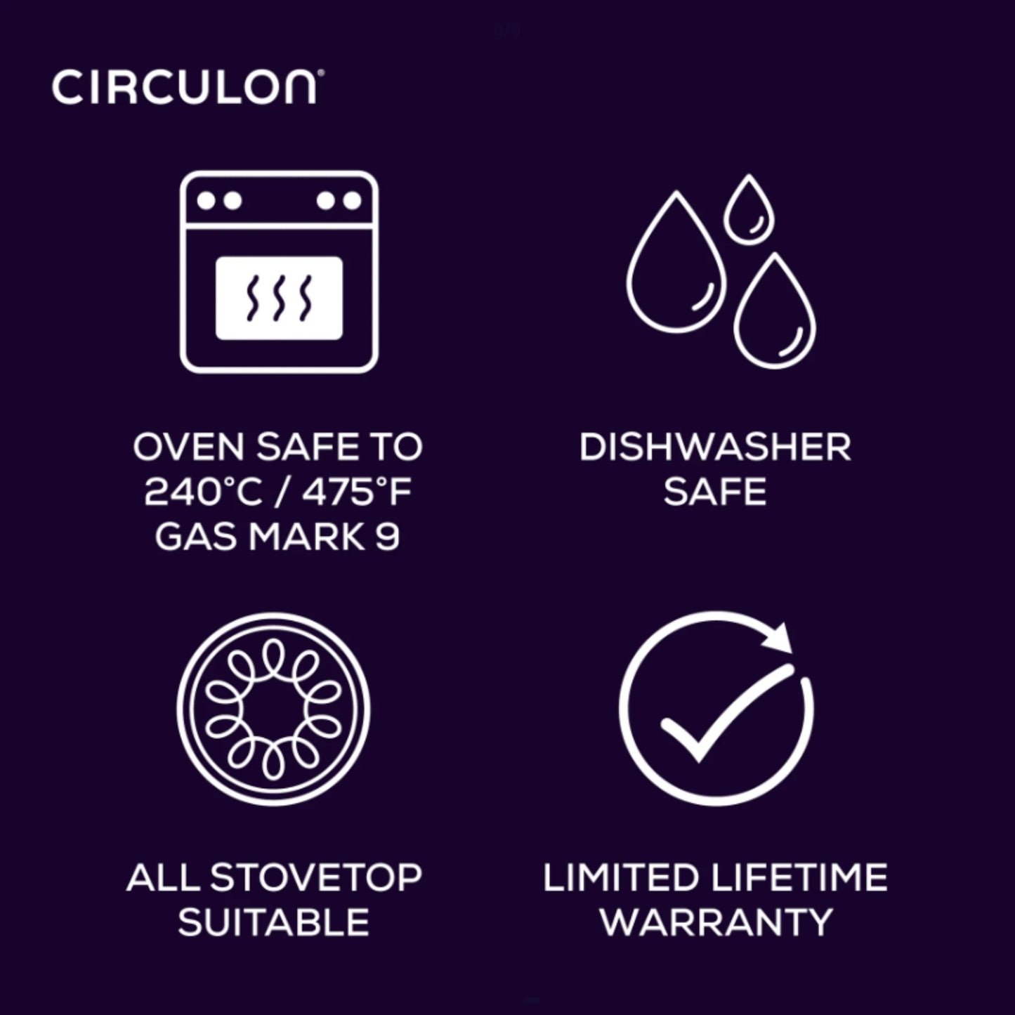 Circulon Infinite Nonstick Induction Covered Wok 36cm