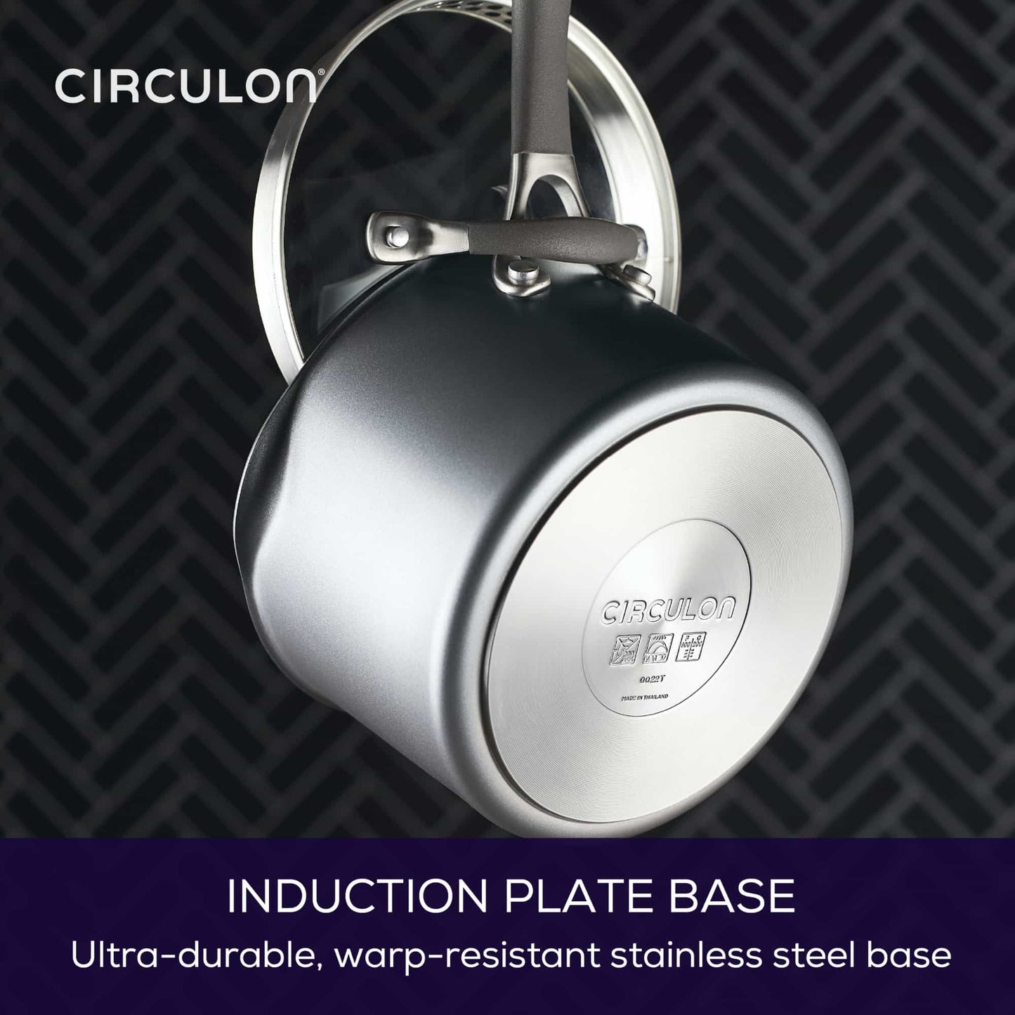 Circulon ScratchDefense A1 Nonstick Induction Covered Saucepan 18cm/2.8L