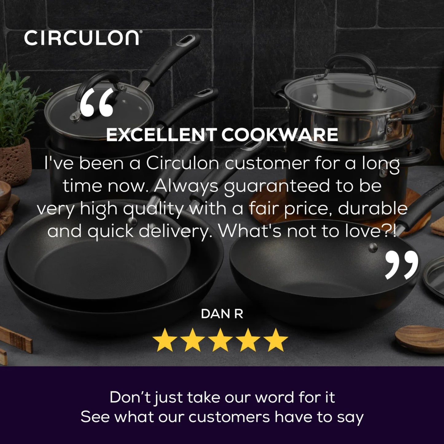 Circulon Total Nonstick Induction Skillet Twin Pack 22/31cm