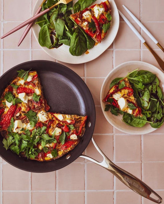 Smokey Capsicum & Feta Frittata 