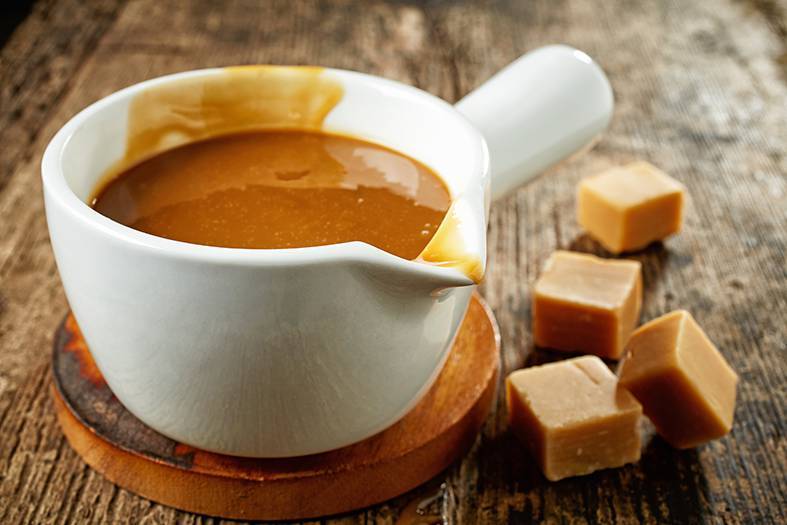 Increase pain tolerance… sniff some caramel sauce