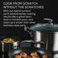 Circulon S-Series Hybrid Stainless Steel Nonstick Induction 3 Piece Saucepan Set