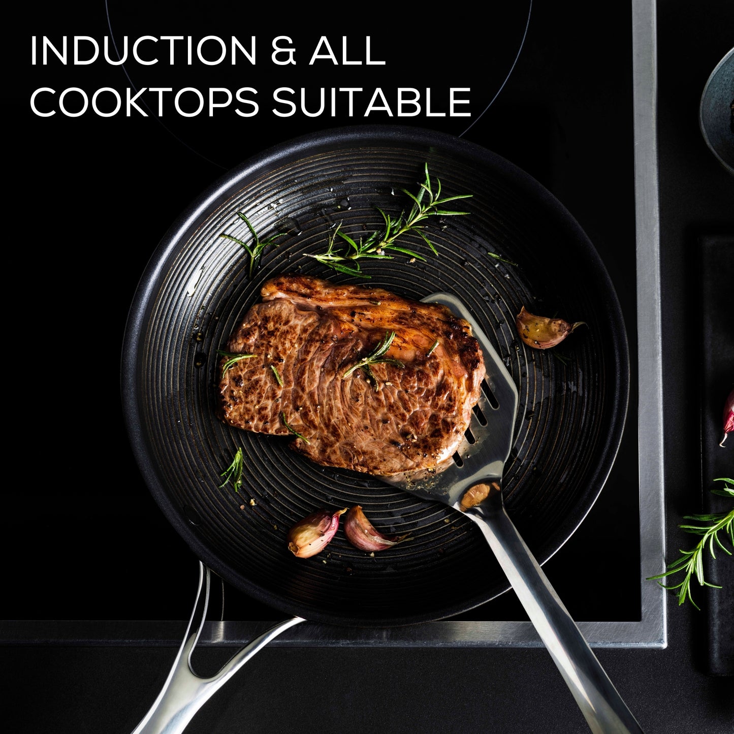 Circulon C-Series Hybrid Clad Stainless Steel Nonstick Induction Frypan 22cm