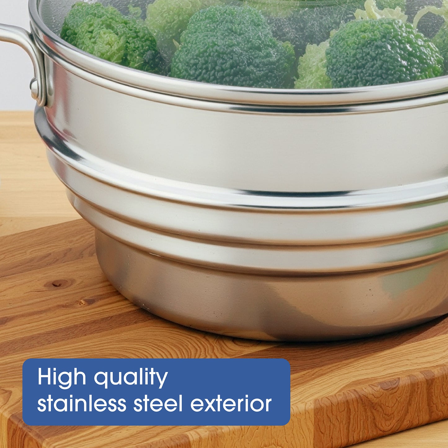 Universal Steamer With Lid 16/18/20cm