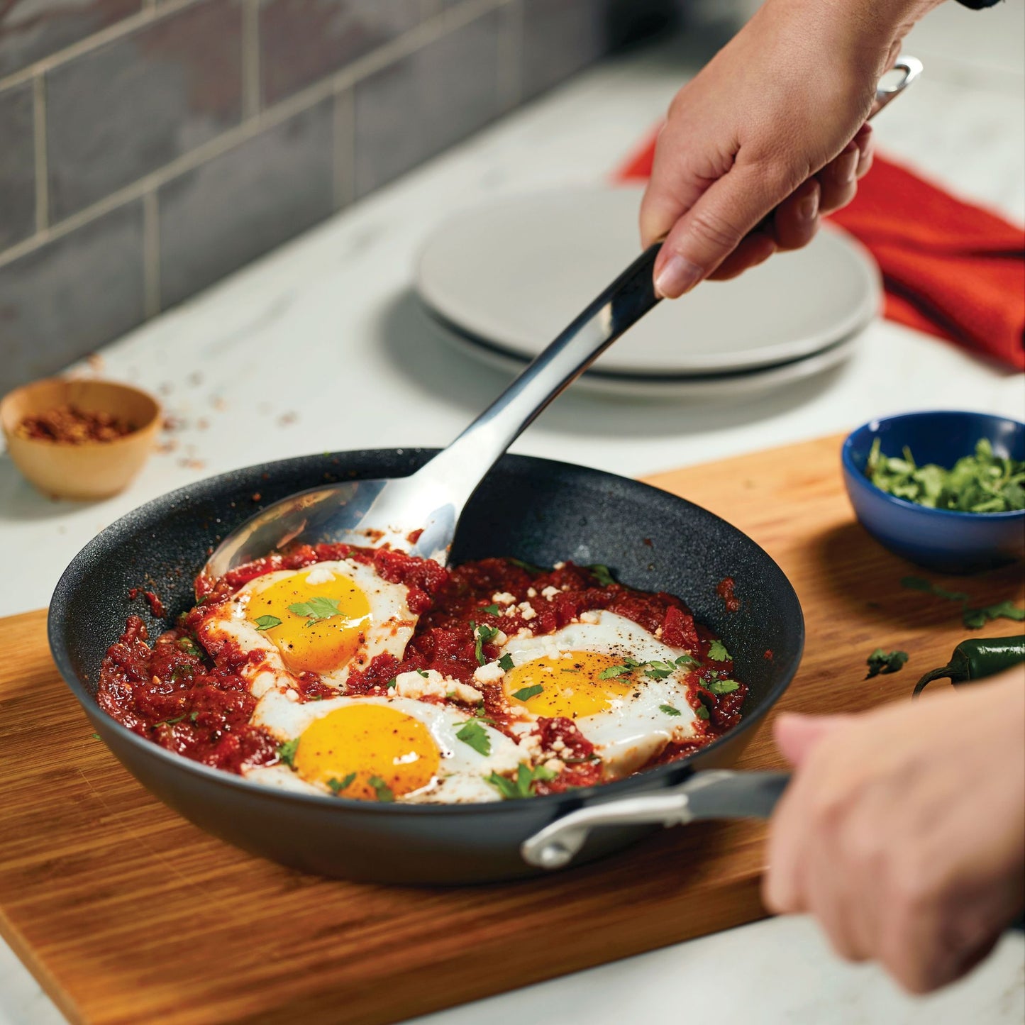 Circulon ScratchDefense A1 Nonstick Induction Skillet 25.4cm