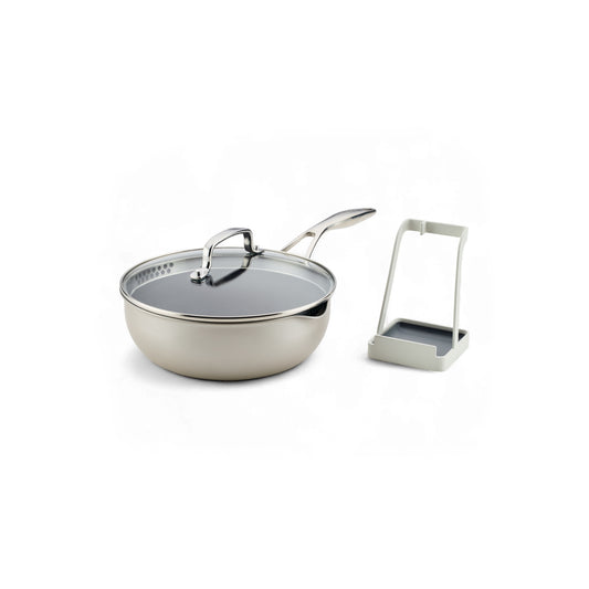 Circulon Infinity Pan With ScratchDefense Nonstick Induction Covered Multi-Pan With Tool/Lid Holder 24cm/2.8L