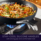 Circulon Symmetry Nonstick Induction Covered Casserole 26cm/5.2L Black