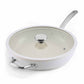 Circulon Halo With LaserDefense™ 30cm Covered Skillet Pearl White