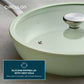 Circulon Halo with LaserDefense™ 30cm Covered Skillet Sage Green