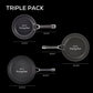 Circulon Radiance Nonstick Skillet Triple Pack 22/25/31cm