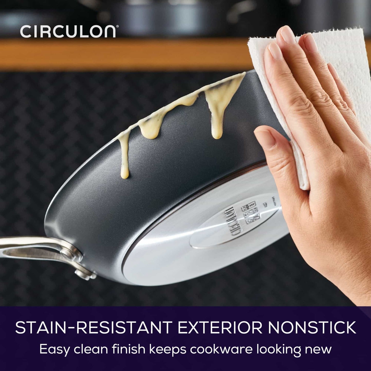 Circulon ScratchDefense A1 Nonstick Induction Skillet 25.4cm