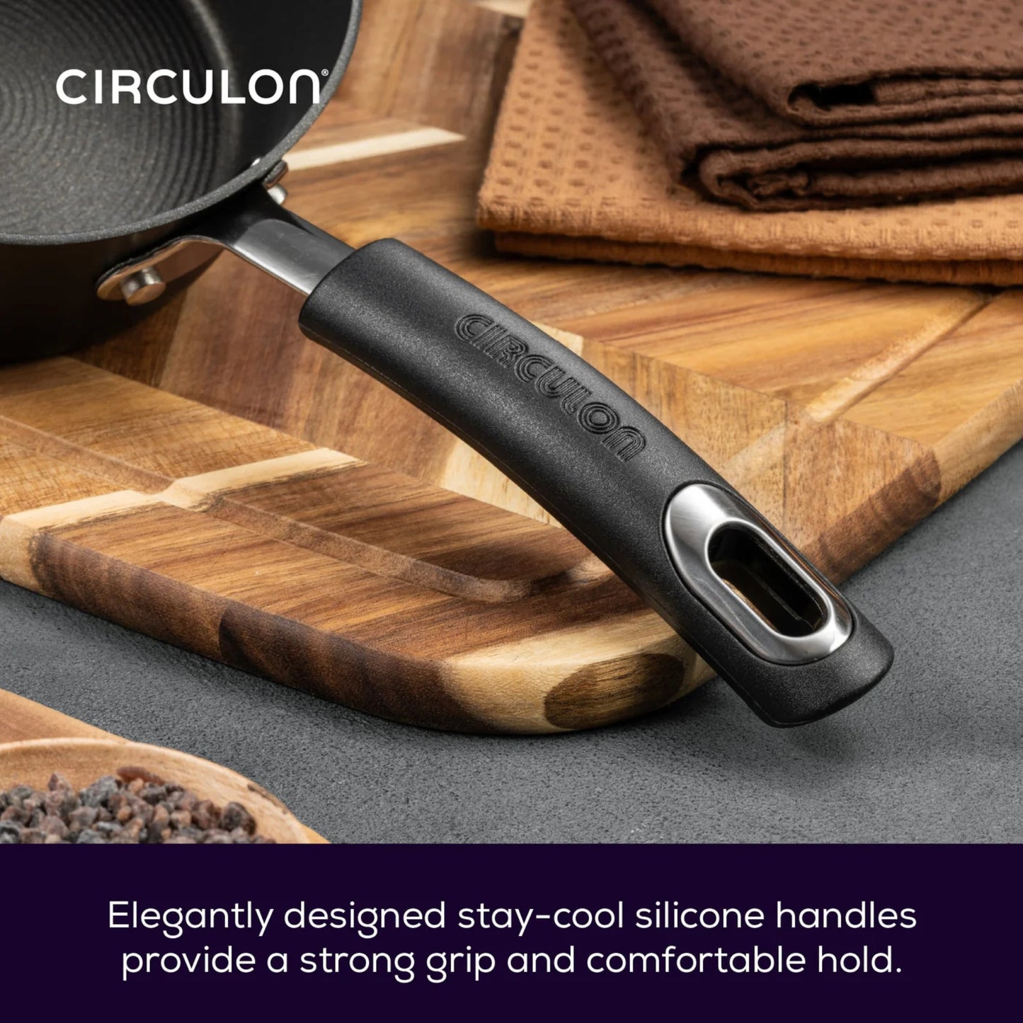 Circulon Total Nonstick Induction Stockpot 24cm/5.7L