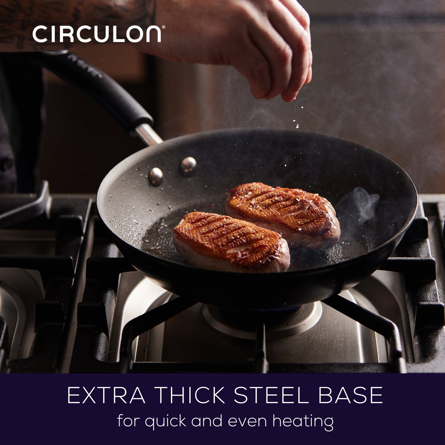Circulon Total Nonstick Induction Covered Sauteuse 28cm/4.7l