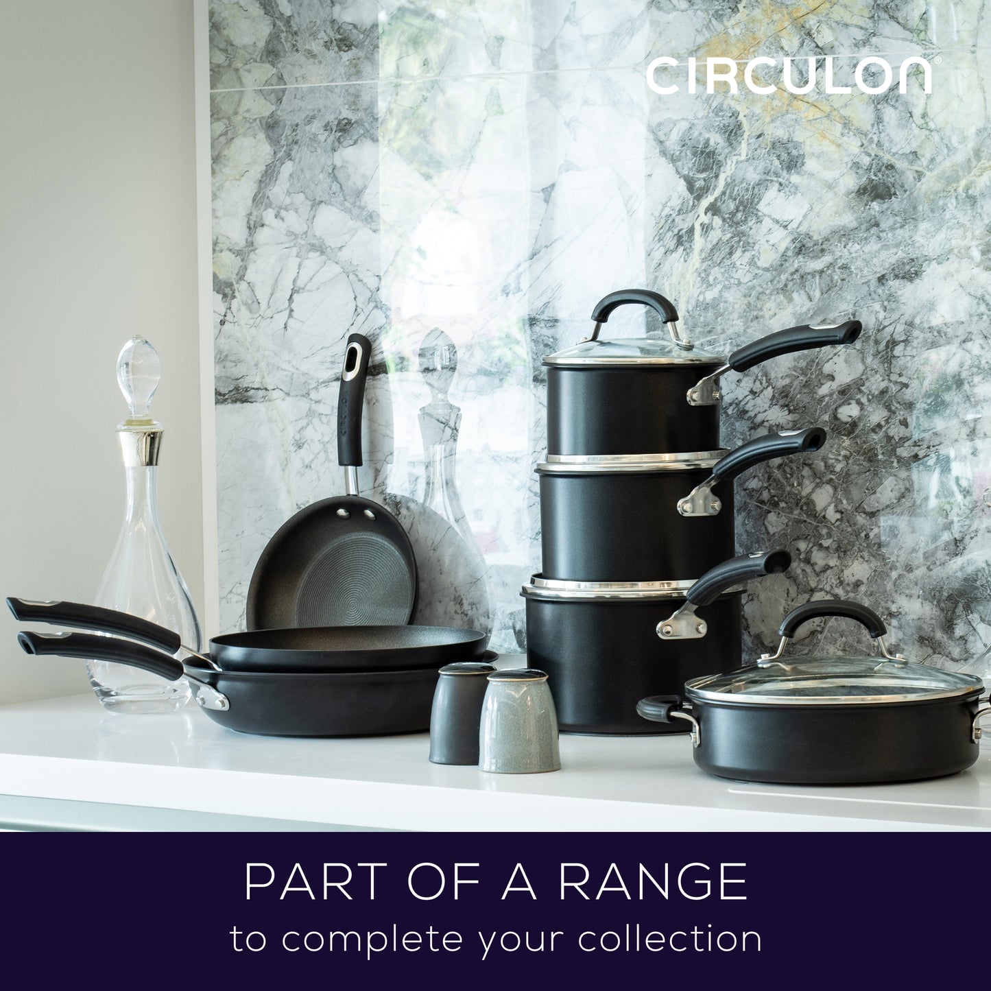 Circulon Total Nonstick Induction Covered Sauteuse 28cm/4.7l