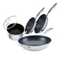 Circulon C-Series Hybrid Clad Stainless Steel Nonstick Induction 4 Piece Cookware Set