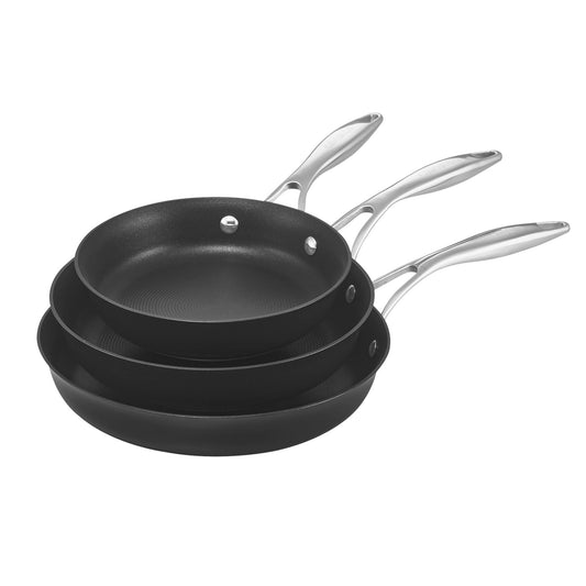 Circulon Style Nonstick Induction Skillet Triple Pack 21/25/28cm