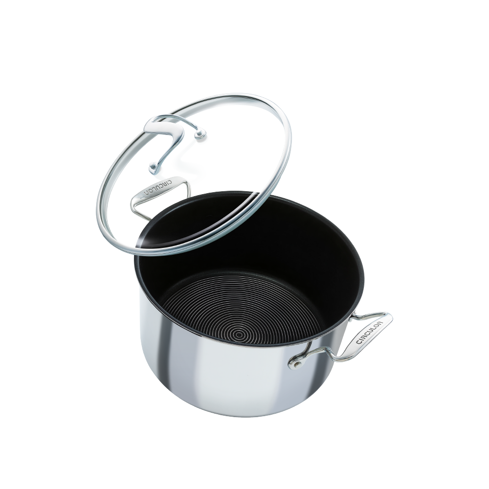 Circulon C-Series Hybrid Clad Stainless Steel Nonstick Induction Stockpot 26cm